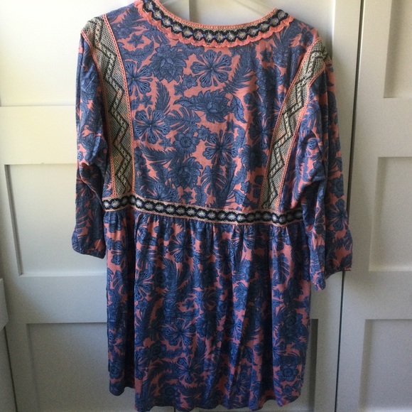 J Jill Boho Dress/Swim Coverup/Flowy Top - Picture 2 of 4